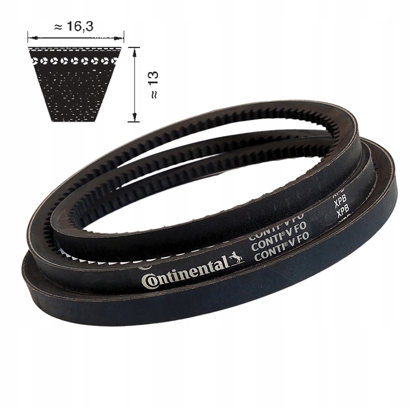 Ozubený klinový remeň XPB 2280 Lp CONTINENTAL 16,3x2280